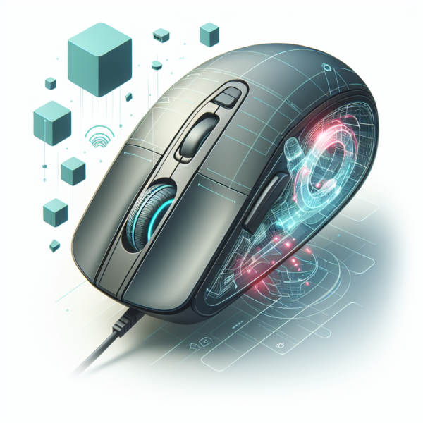 Why do some ergonomic mice feature gyroscopic sensors for 3D manipulation?